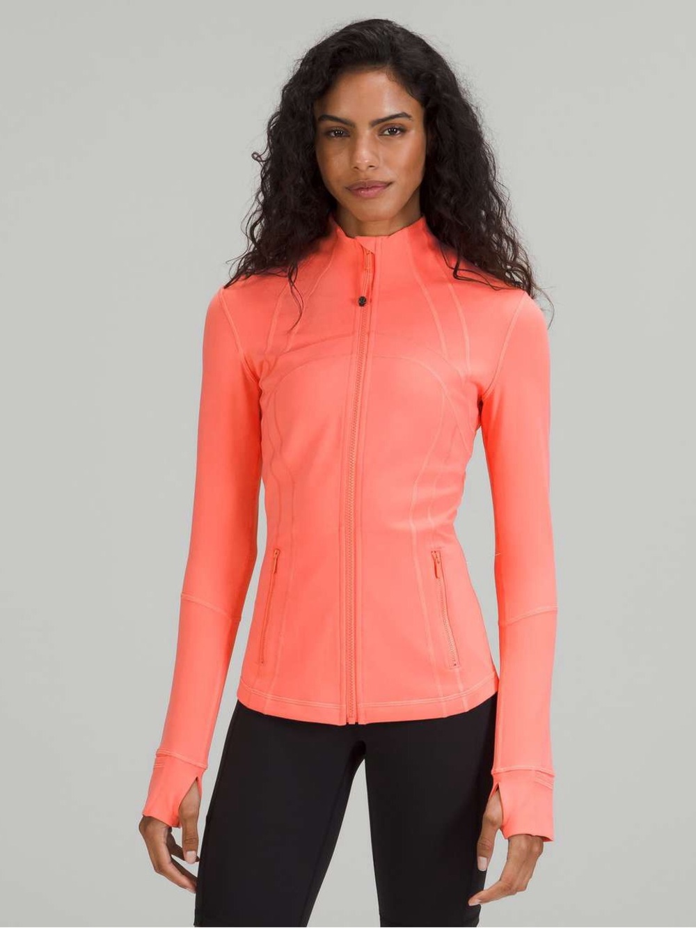 Lululemon Define Jacket Luon Raspberry Cream Size 6